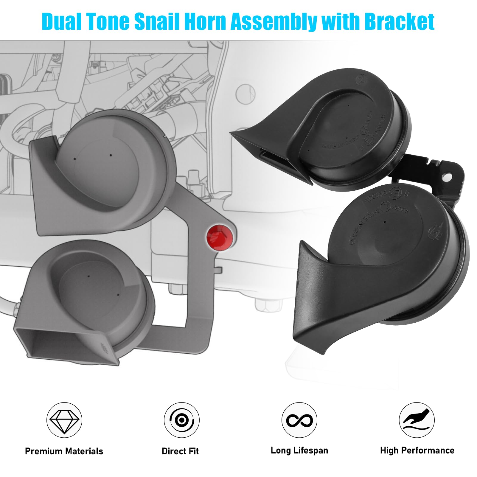 Amazon.com: Jaronx Compatible with Tesla Model 3 Horn